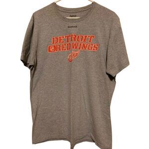 Detroit Red Wings Size Large Reebok T-Shirt
